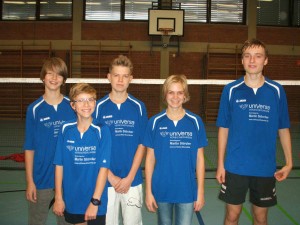 Unterfränkische Badmintonmeisterschaft 2012